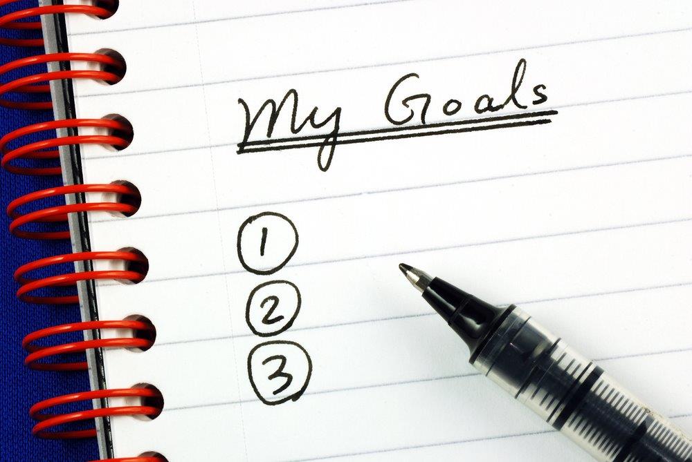 list your goal