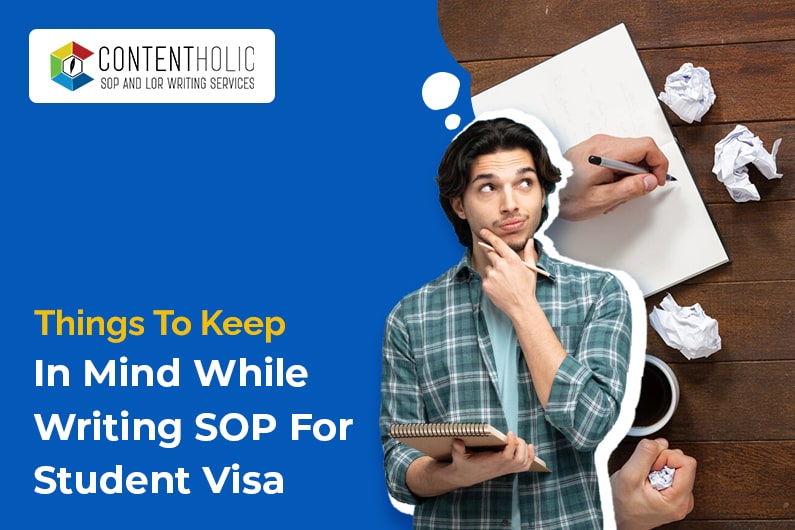 Things to keep in mind while writing SOP for Student Visa