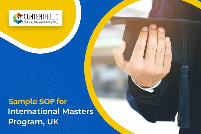 Sample SOP for International Masters Program in Law, UK