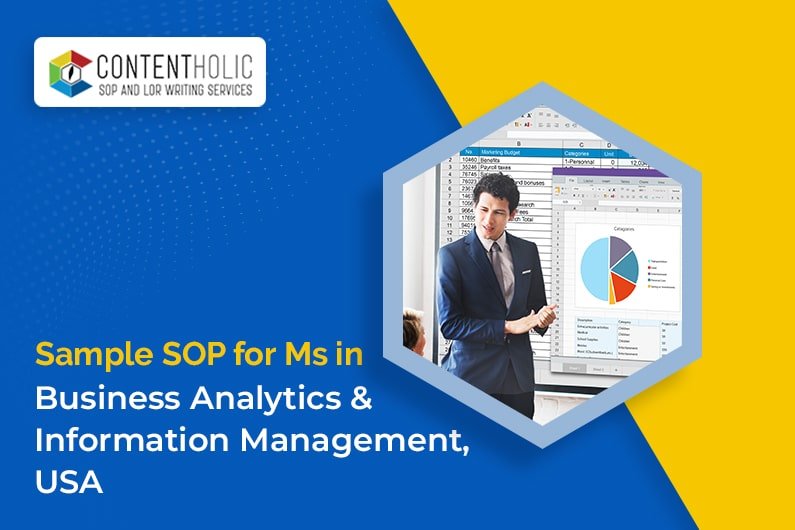 Sample SOP for MS in Business Analytics and Information Management, USA