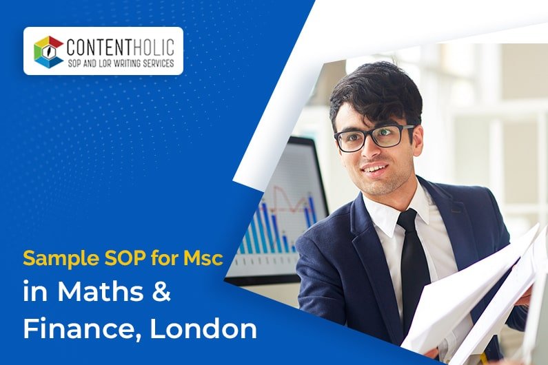 Sample SOP for MSC In Maths & Finance, London UK