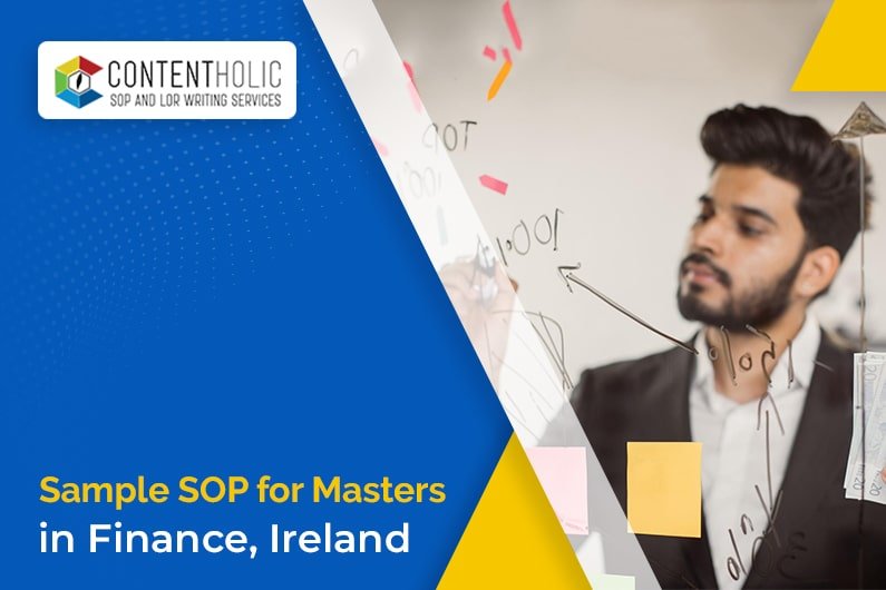 Sample SOP for Masters in Finance, Ireland