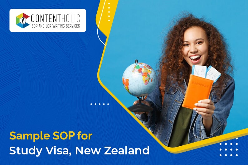 Visa SOP Sample for New Zealand Study Visa