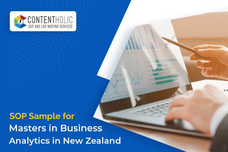SOP Sample for Masters in Business Analytics in New Zealand