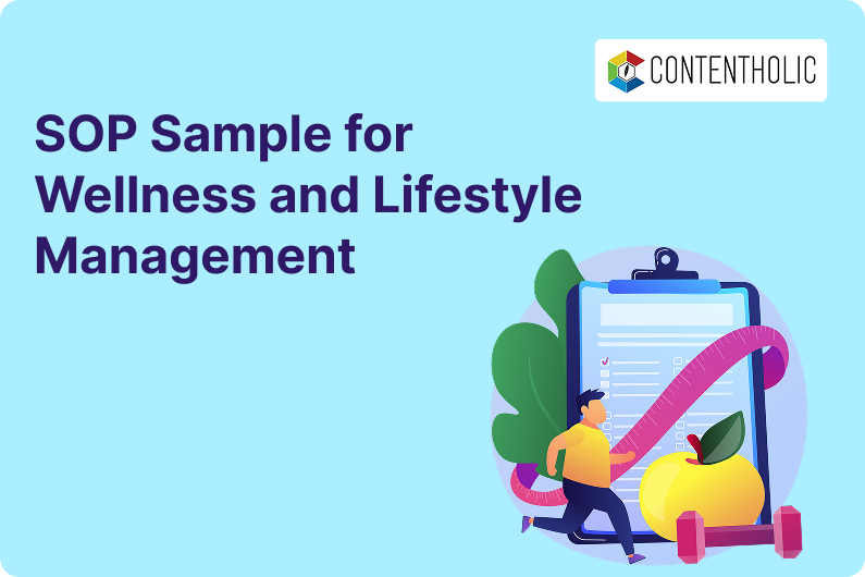 SOP Sample for Wellness and Lifestyle Management