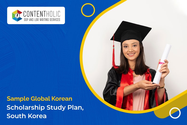 Sample Global Korean Scholarship Study Plan South Korea