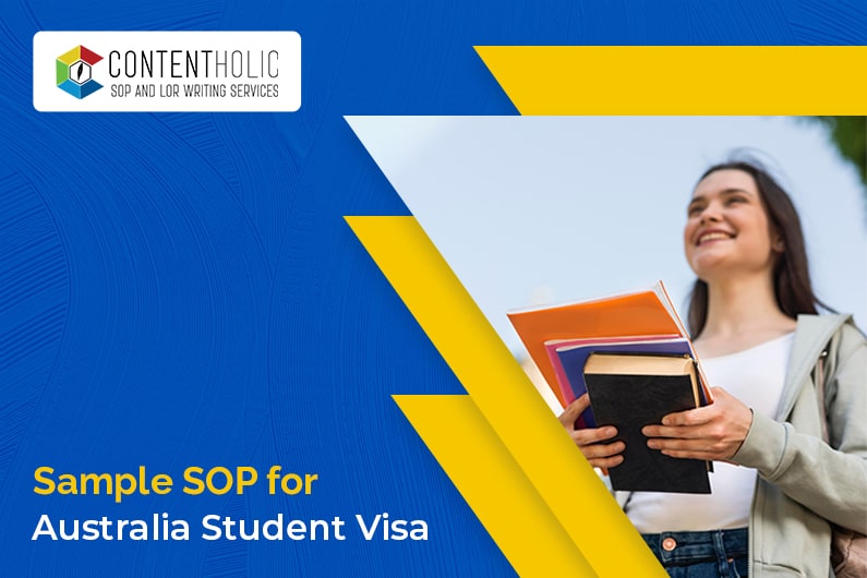 SOP Sample for Australia Study Visa