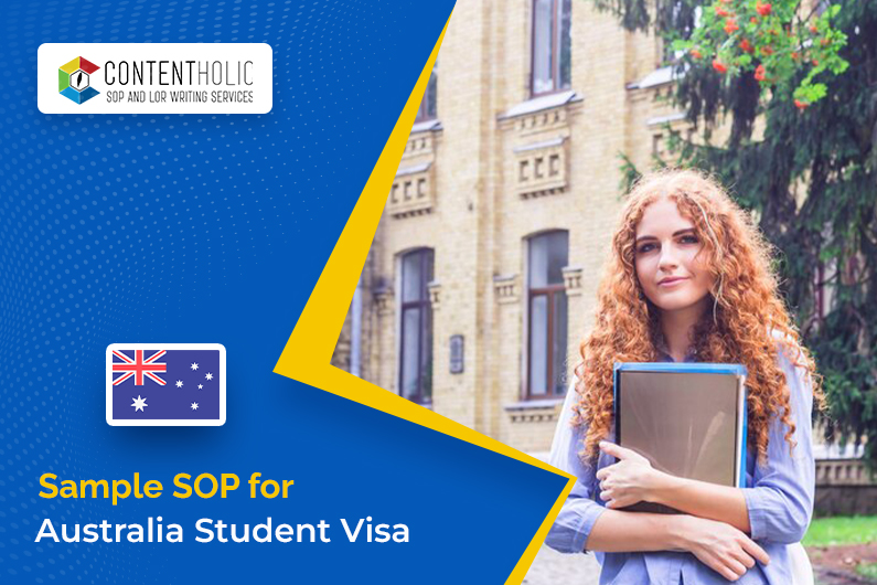 Sample SOP for Australia Student Visa