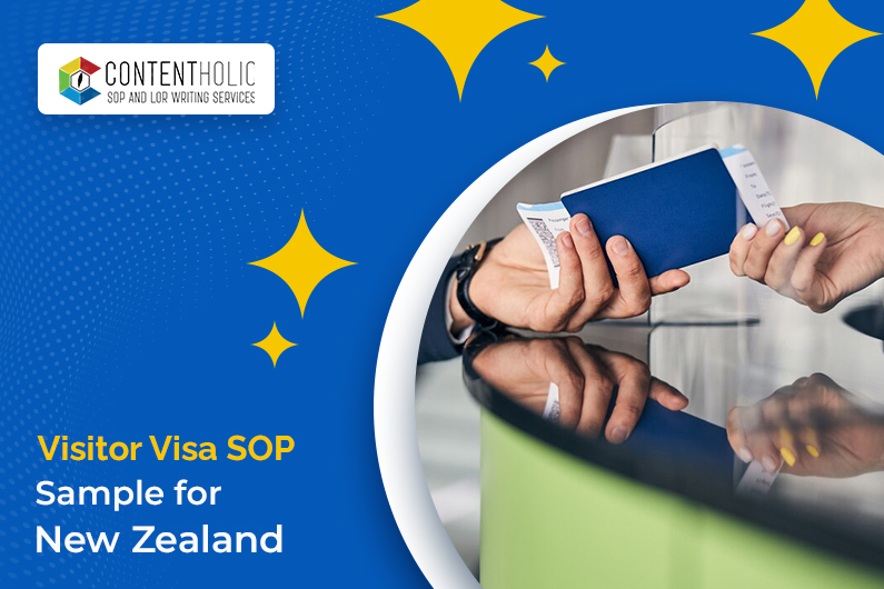 New Zealand Visitor Visa SOP Sample – 2024