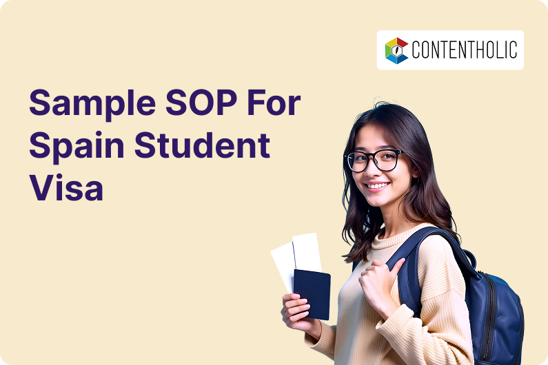 SOP for Spain Student Visa – PDF Samples & Guide- 2025