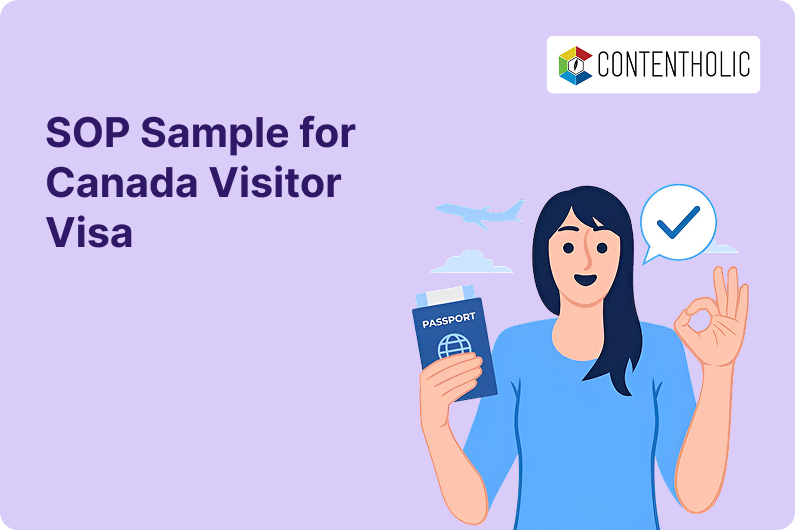 SOP Sample for Canada Visitor Visa