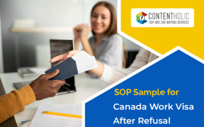 SOP Sample for Work Visa Canada After Refusal