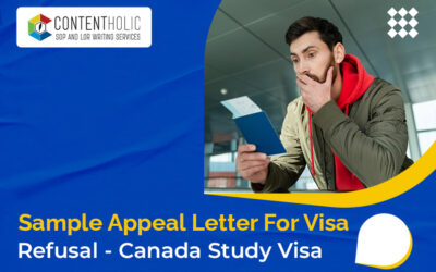 Sample Appeal Letter for Visa Refusal – Canada Study Visa
