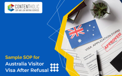 SOP Sample for Australia Visitor Visa After Refusal