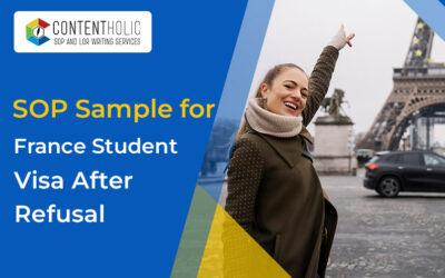 SOP Sample for France Student Visa After Refusal