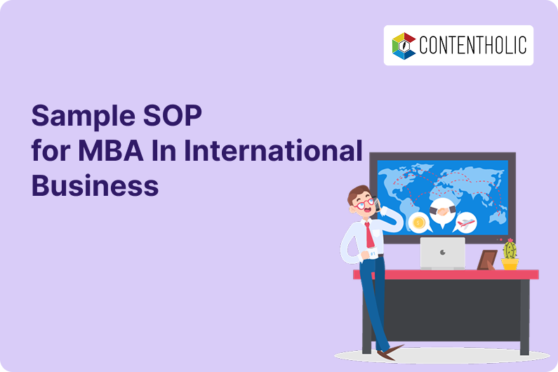 Sample SOP for MBA In International Business