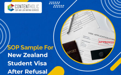 SOP Sample for New Zealand Student Visa After Refusal