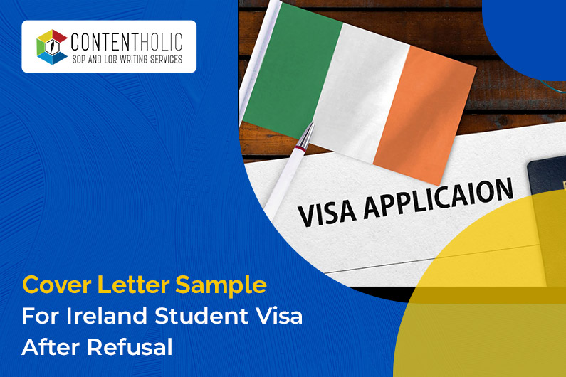 Cover Letter Sample for Ireland Student Visa After Refusal