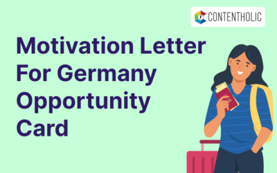 Motivation Letter For Germany Opportunity Card – Chancekarte Visa