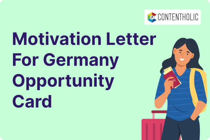 Motivation Letter For Germany Opportunity Card – Chancekarte Visa