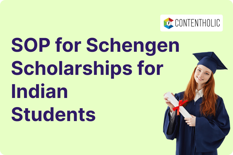 SOP for Schengen Scholarships for Indian Students