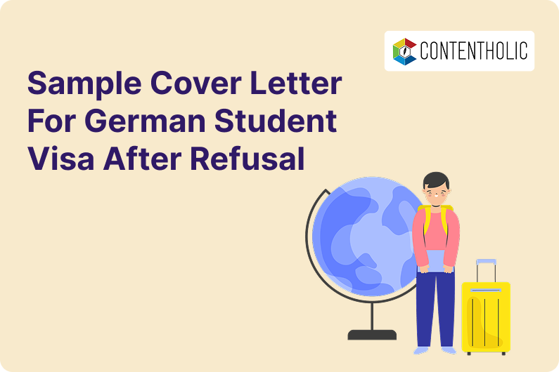 Sample Cover letter for German Student Visa After Refusal