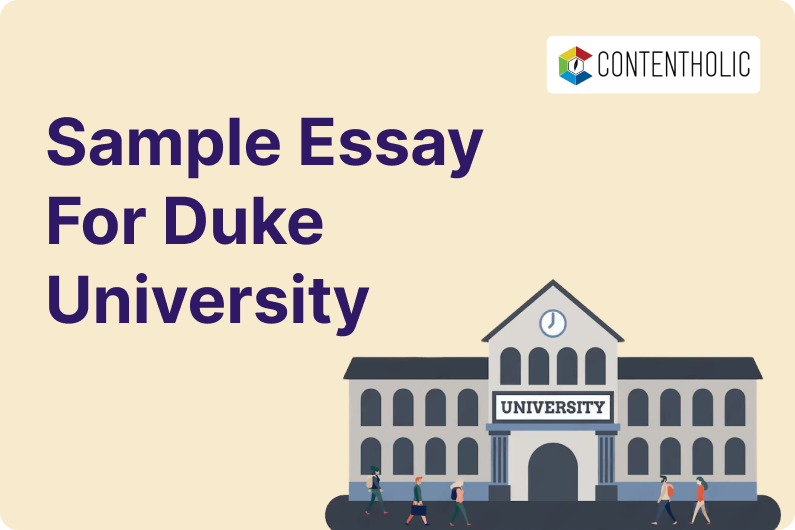 Duke University Sample Essay For Admission