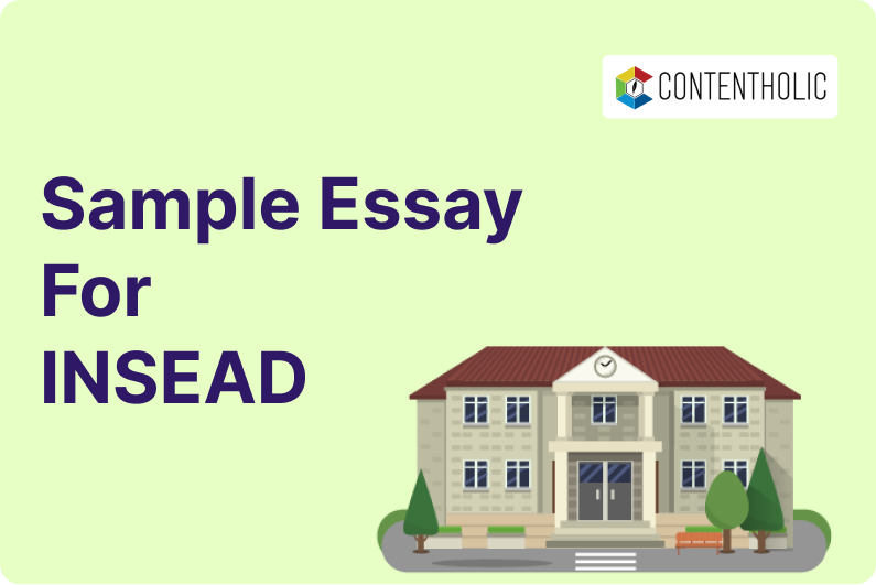 Insead Business School Sample Essay