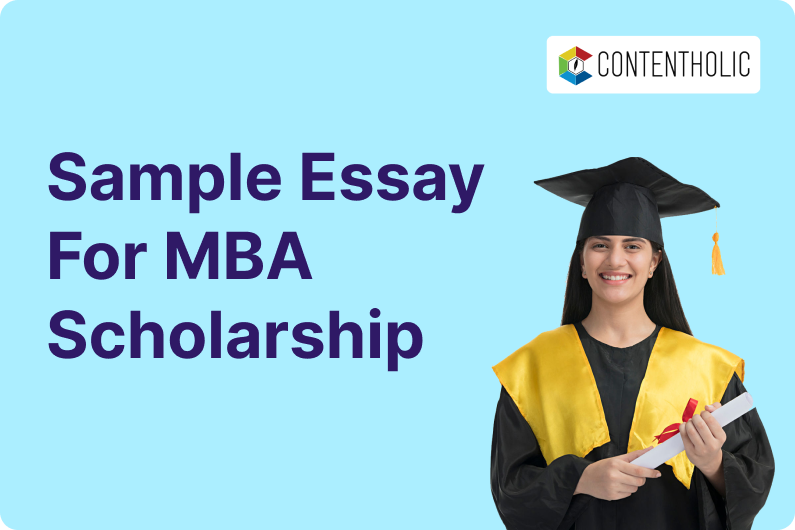 MBA Scholarship Sample Essay