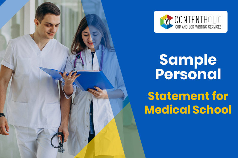 Sample Personal Statement for Medical School