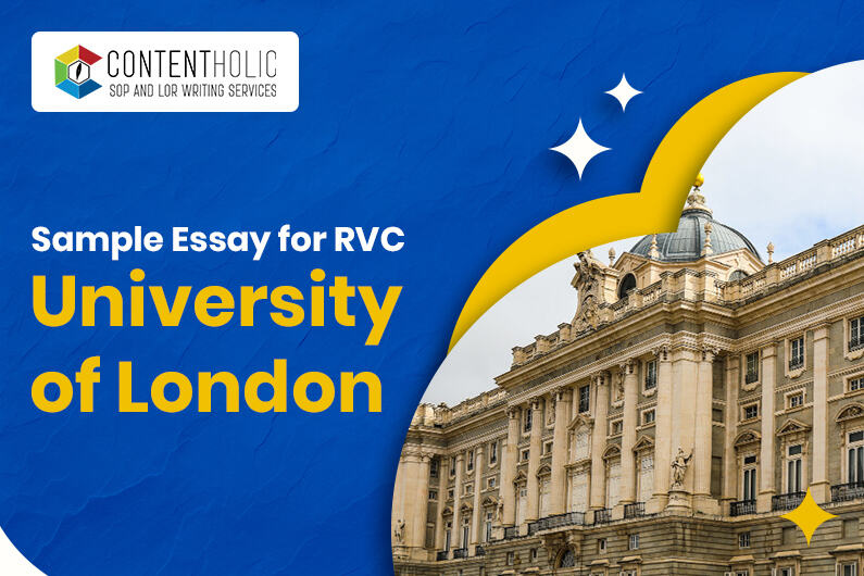 Sample Essay for RVC, University of London