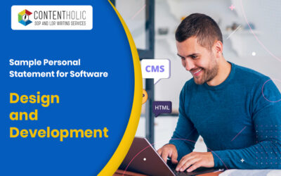 Sample Personal Statement for Software Design and Development