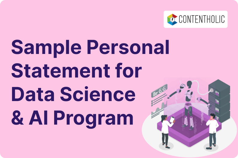 Sample Personal Statement for Data Science & AI Program