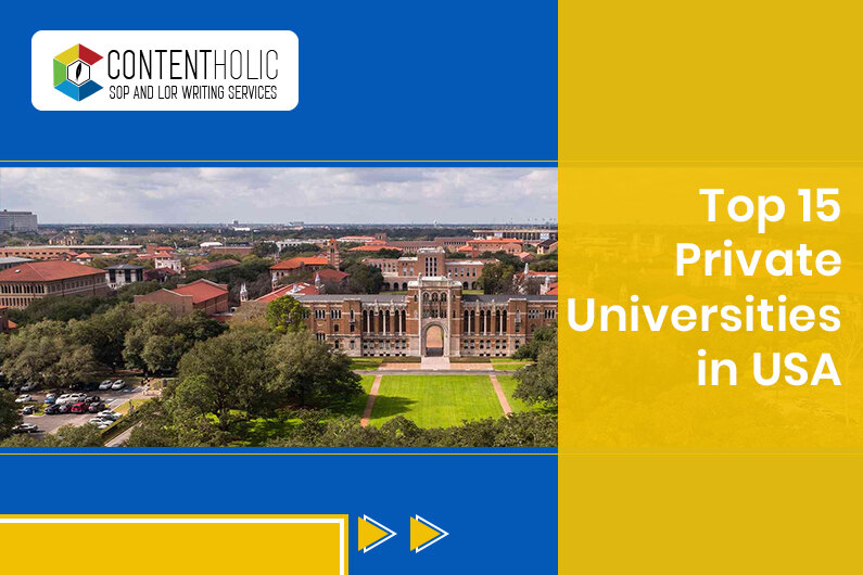 Top 15 Private Universities in the USA