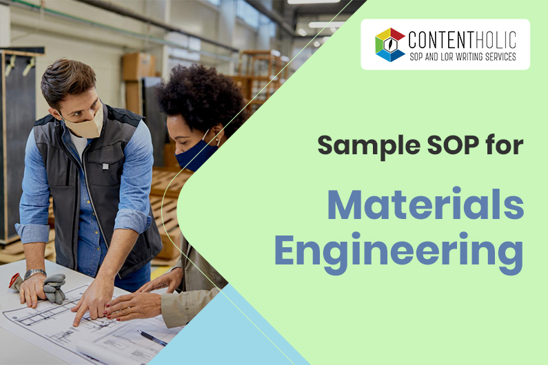 Sample SOP For Materials Engineering