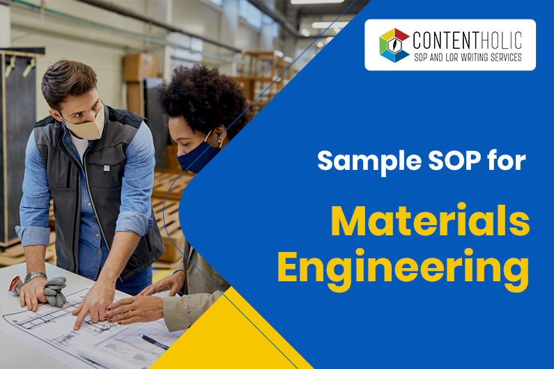 Sample SOP for Materials Engineering