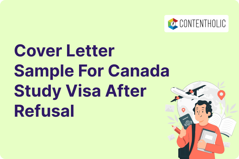 Cover Letter Sample for Canada Study Visa After Refusal