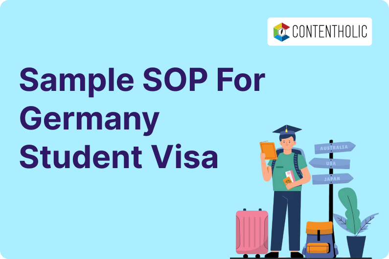 Sample SOP for Germany Student Visa