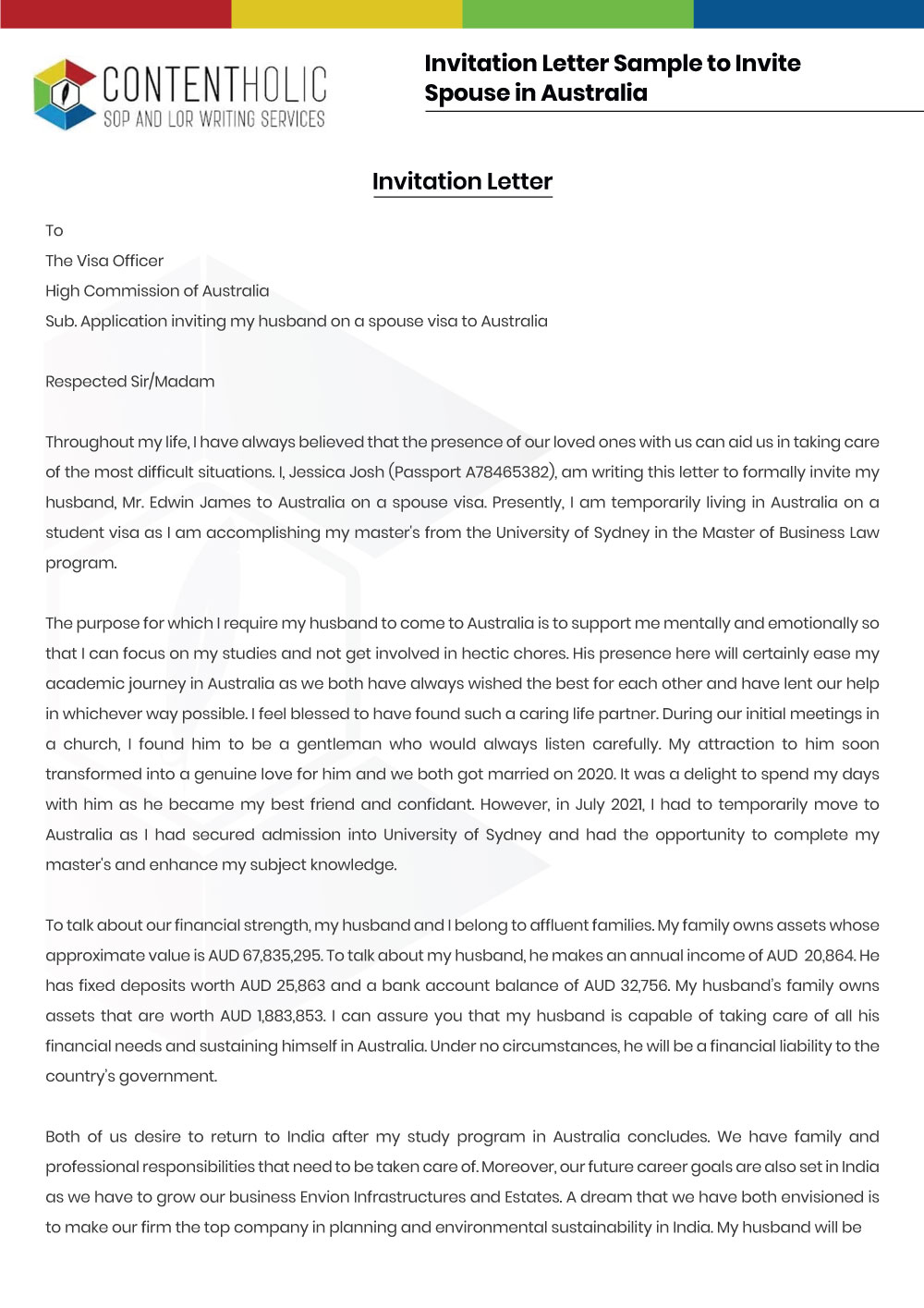 Cover Letter Sample for German Student Visa After Refusal