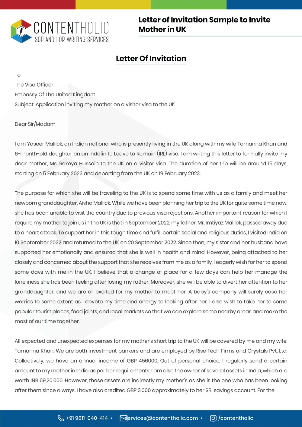 Cover Letter Sample for Canada Student Visa after Refusal
